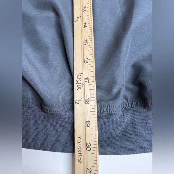 Golf ProTour MICROFIBER WINDSHIRT Gray Size M Sleeves Zip detachable - Picture 10 of 13